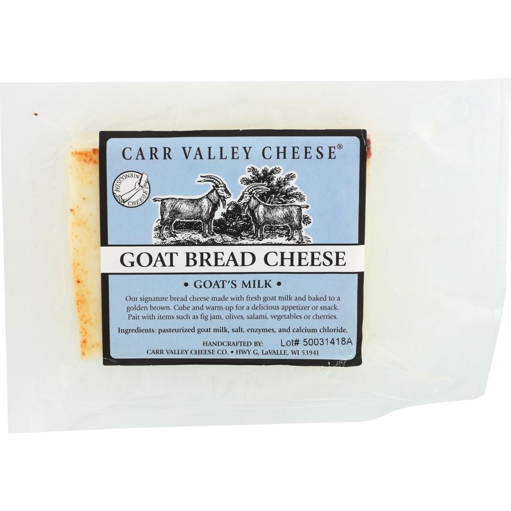 Carr Valley Goat Bread Cheese, 6 Ounce -- 12 per case