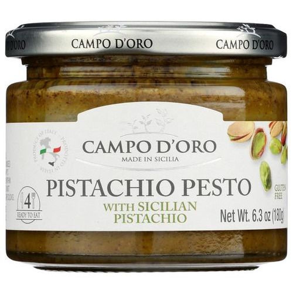 Campo Doro Pistachio Pesto Sauce, 6.3 Ounce -- 6 per case