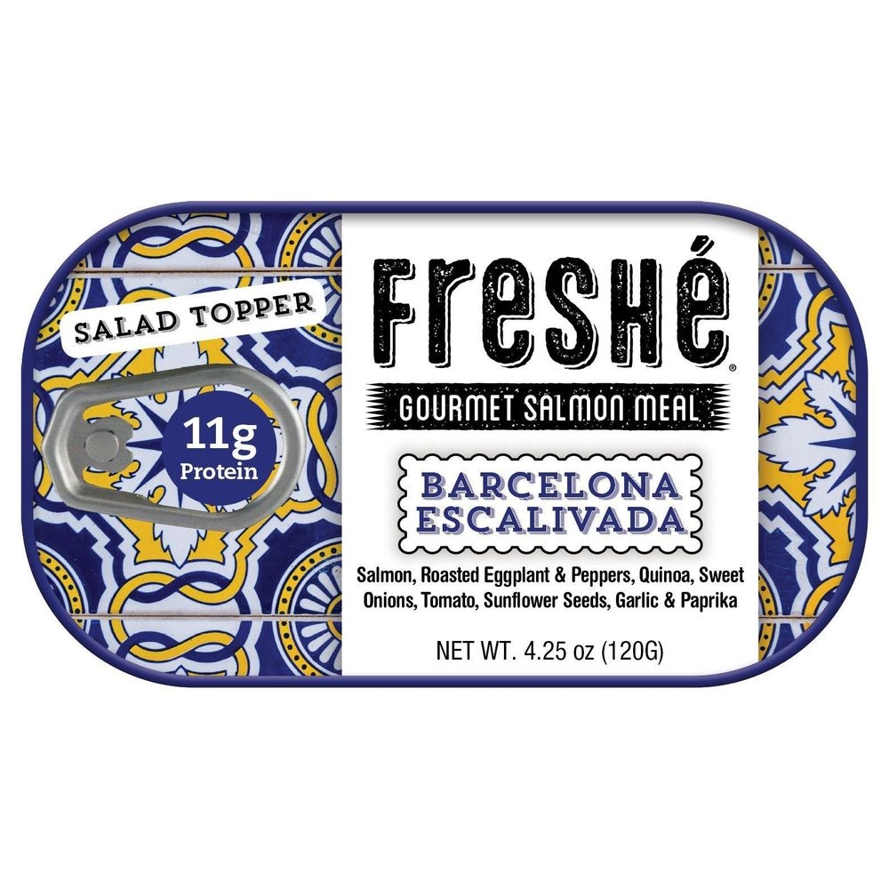 Freshe Barcelona Escalivada Salmon Meal, 4.25 Ounce -- 10 per case
