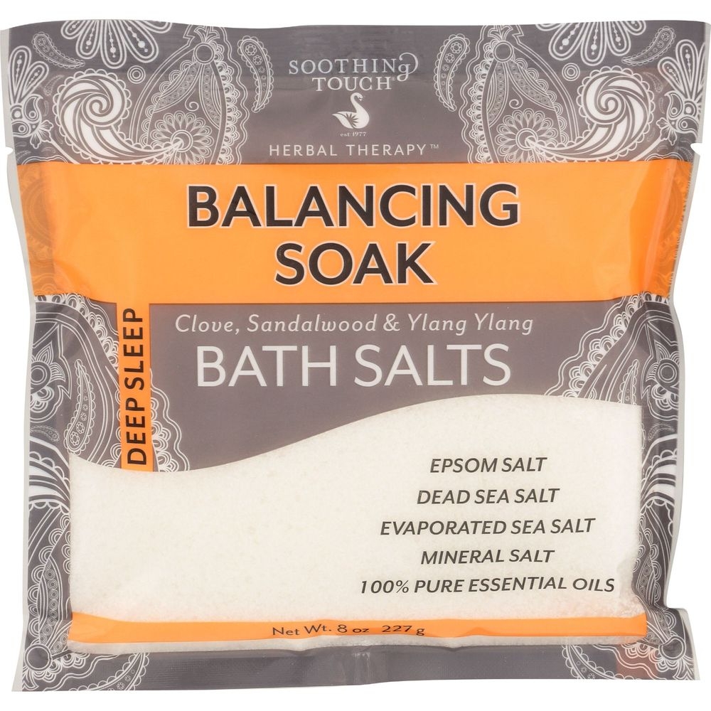 Soothing Touch Balancing Soak Bath Salt, 8 Ounce -- 6 per case