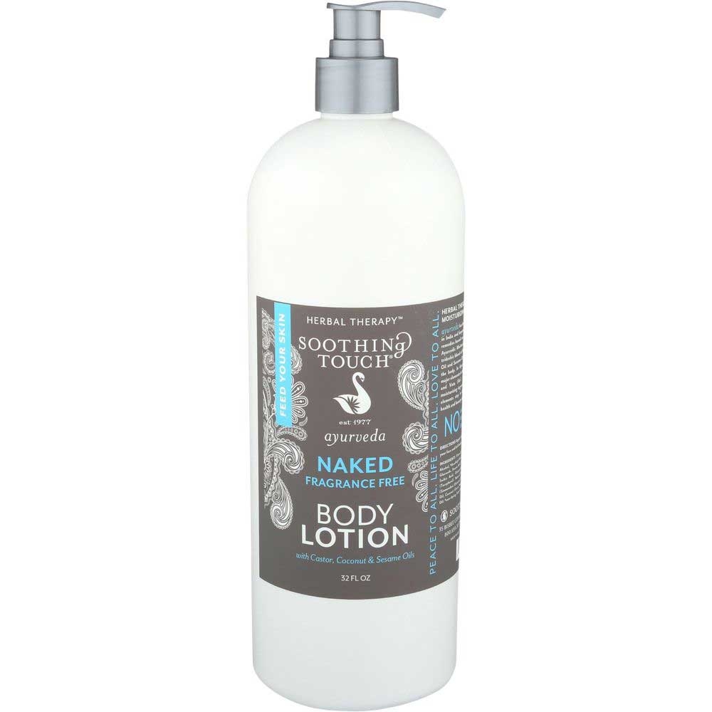 Soothing Touch Ayurveda Naked Body Lotion, 32 Fluid Ounce