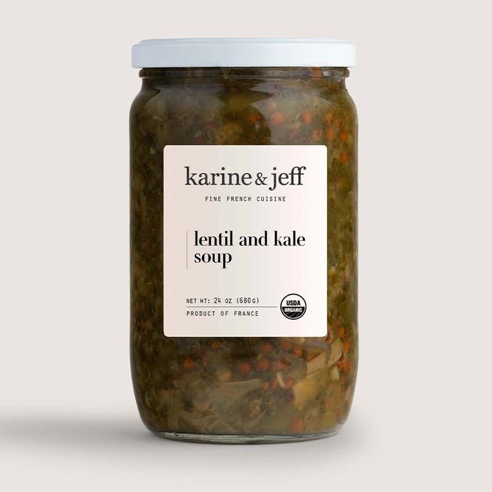 Karine and Jeff Lentil and Kale Soup, 24 Ounce -- 6 per case
