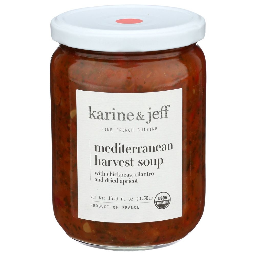 Karine and Jeff Mediterranean Harvest Soup, 16.9 Fluid Ounce -- 6 per case