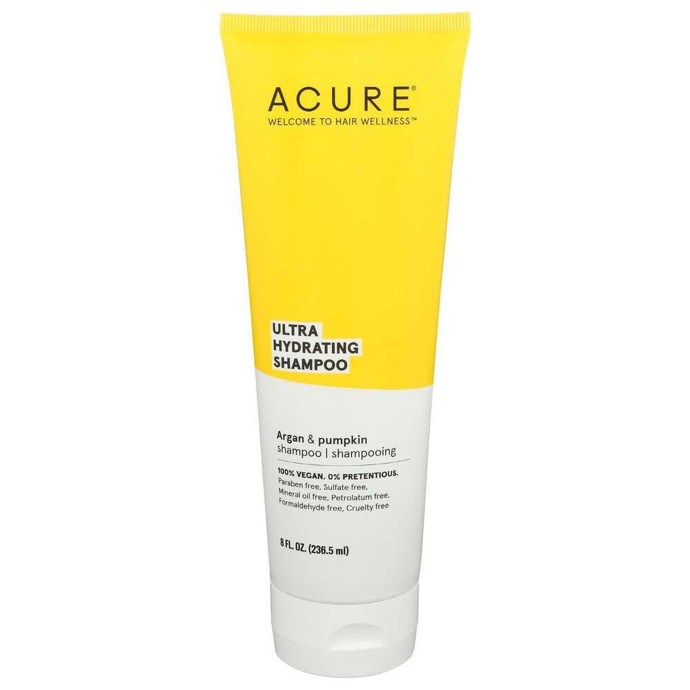 Acure Argan and Pumpkin Ultra Hydrating Shampoo, 8 Fluid Ounce