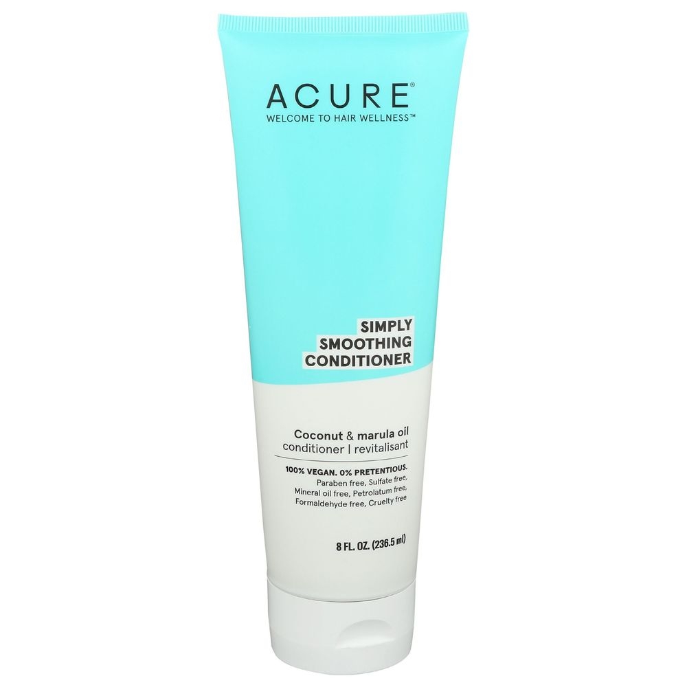 Acure Coconut and Marula Oil Simply Smoothing Conditioner, 8 Fluid Ounce
