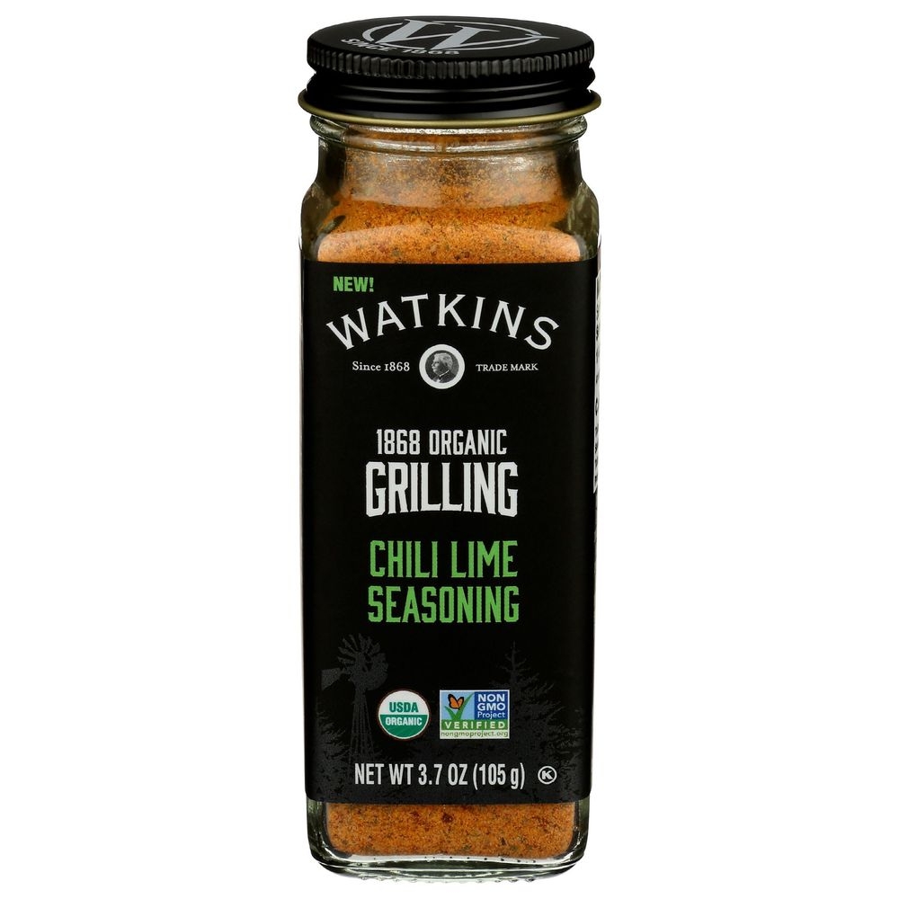 Watkins Organic Chili Lime Seasoning, 3.7 Ounce -- 3 per case