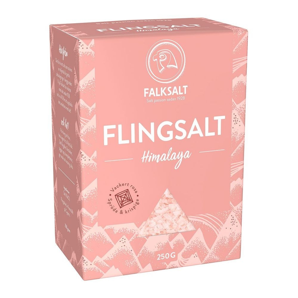 Falksalt Pink Himalayan Salt Flakes, 8.8 Ounce -- 12 per case