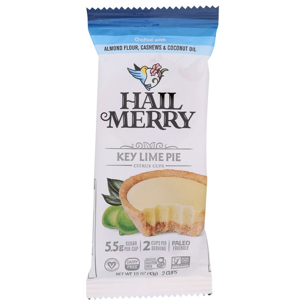 Hail Merry Citrus Key Lime Pie Cup, 1.5 Ounce -- 12 per case