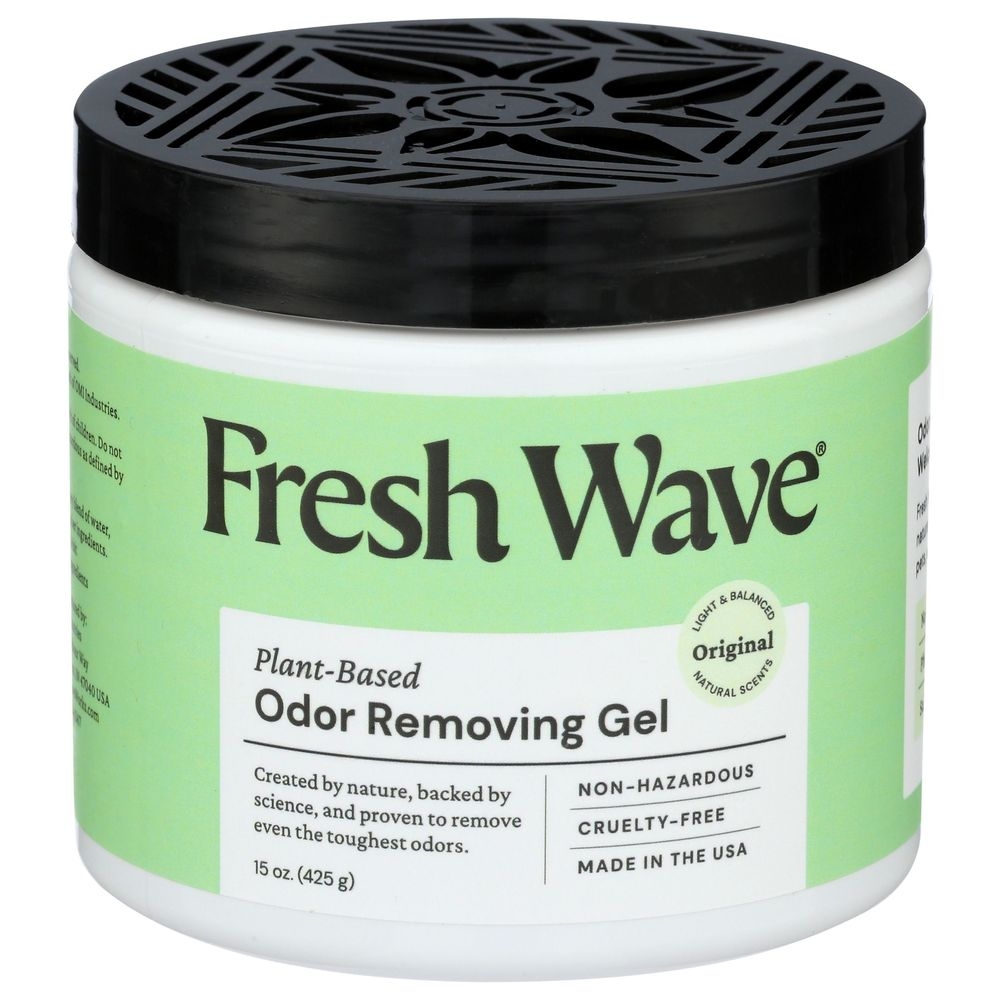 Fresh Wave Plant Based Original Odor Removing Gel, 15 Ounce
