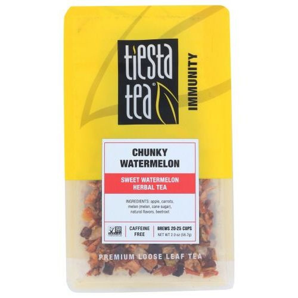 Tiesta Tea Immunity Chunky Sweet Watermelon Herbal Tea, 2 Ounce -- 6 per case