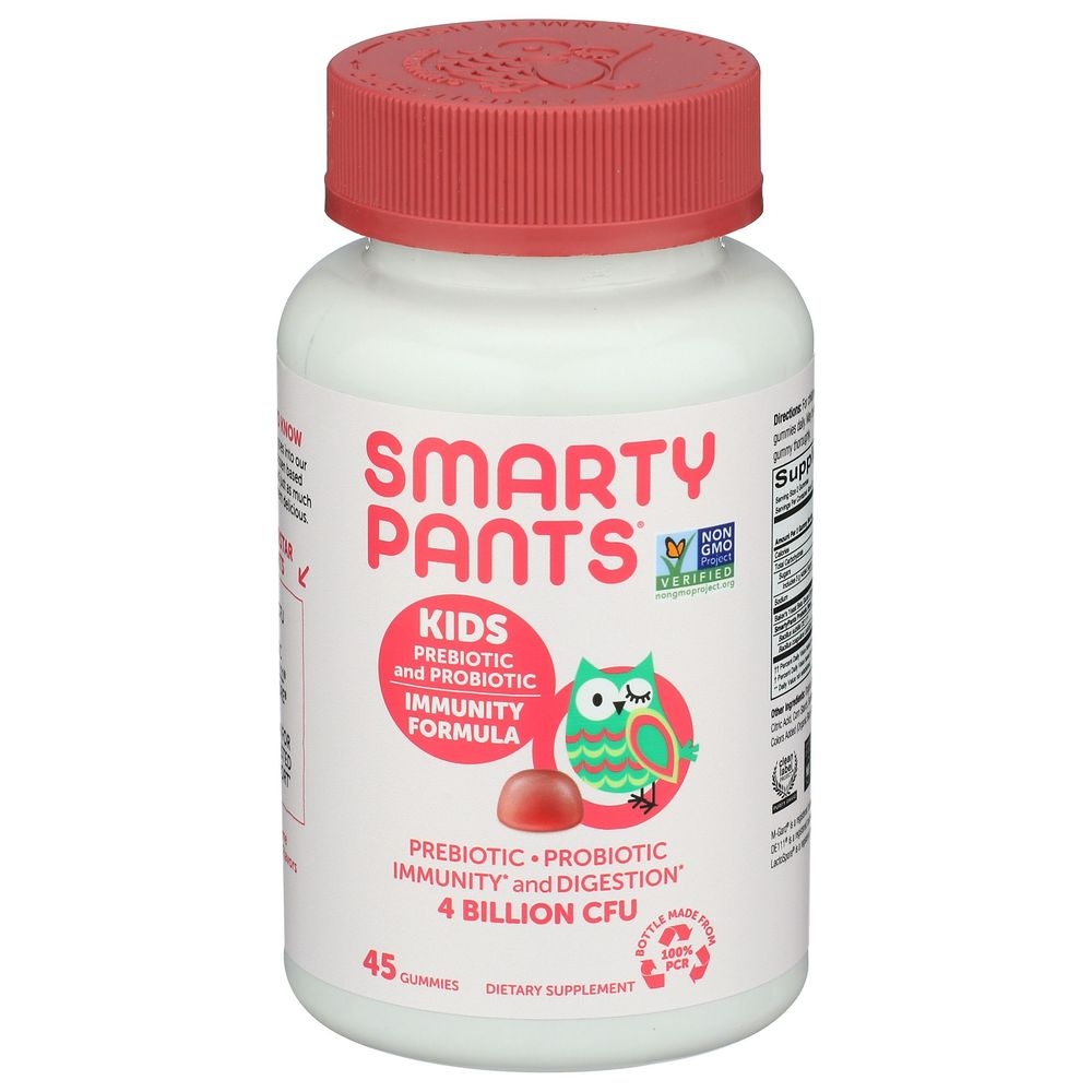 Smartypants Strawberry Creme Kids Probiotic Complete Gummies, 45 count