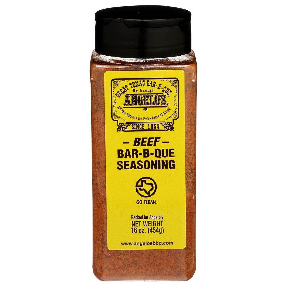 Angelos Beef BBQ Seasoning, 16 Ounce -- 6 per case