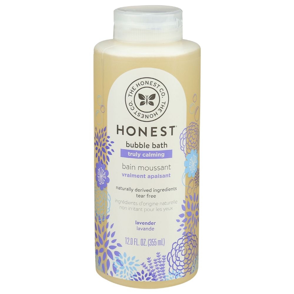 The Honest Truly Calm Lavender Bubble Bath, 12 Ounce