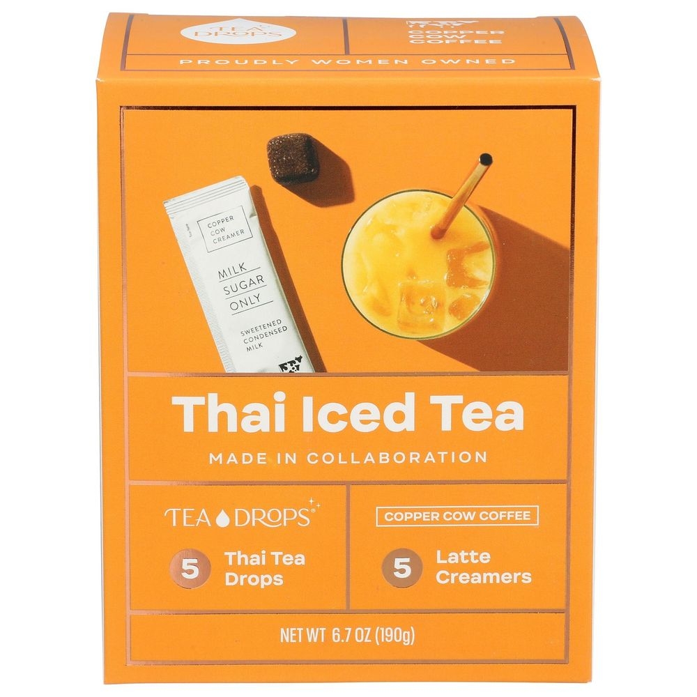 Copper Cow Coffee Thai Iced Tea Kit, 10 count -- 6 per case