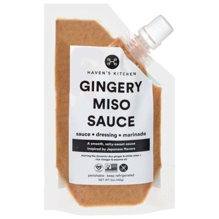 Havens Kitchen Gingery Miso Sauce, 5 Ounce Pouch -- 6 per case