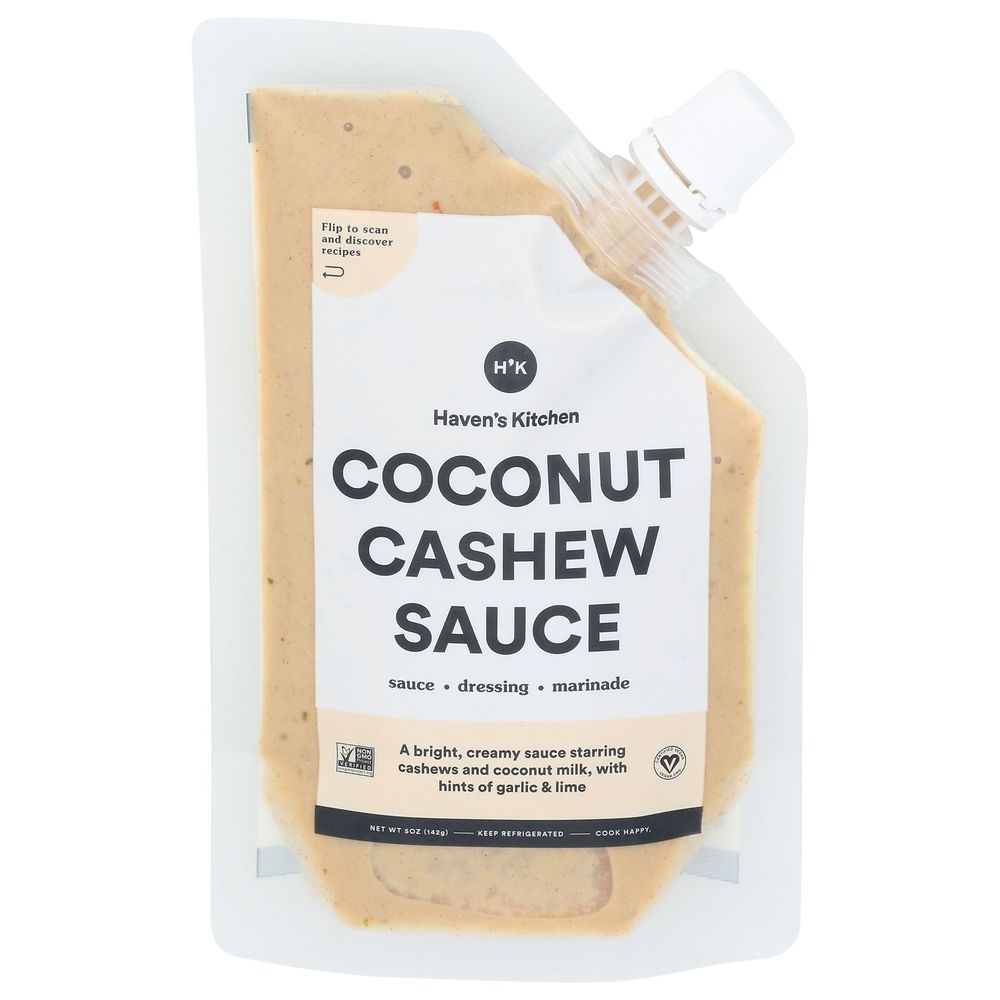 Havens Kitchen Coconut Cashew Sauce, 5 Ounce -- 6 per case