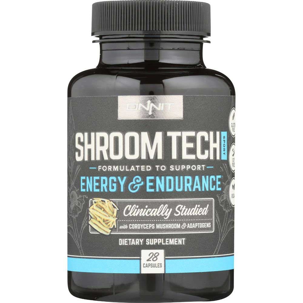 Onnit Shroom Tech Sport Energy and Endurance Capsules - 28 count per pack