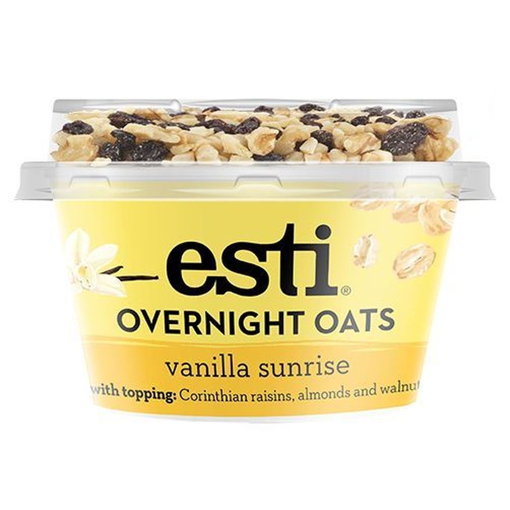 Esti Vanilla Sunrise Overnight Oats, 5.1 Ounce -- 6 per case