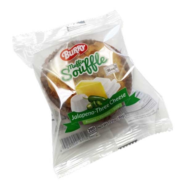 Burry Jalapeno 3 Cheese Baked Souffle, 3.2 Ounce -- 36 per case