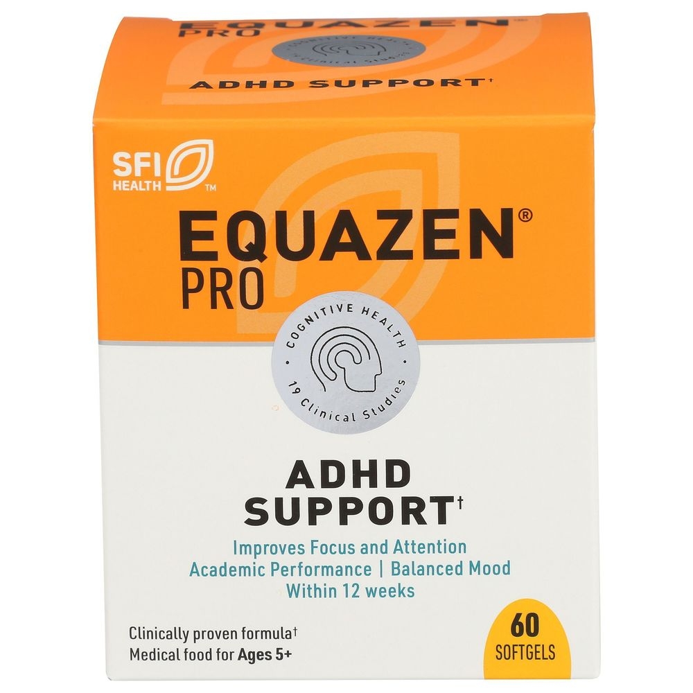 Equazen Pro ADHD Support Softgels, 60 count
