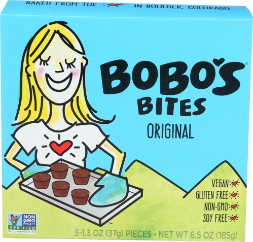 BoBos Oat Bar Original Bites with Chocolate Chips, 6.5 Ounce -- 6 per case