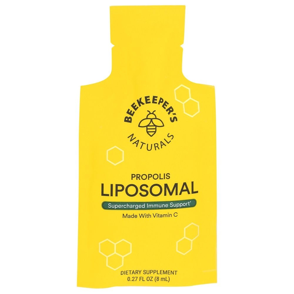 Beekeepers Naturals Propolis and Vitamin C Immune Support with Liposomal Formula, 0.27 Ounce -- 30 per case