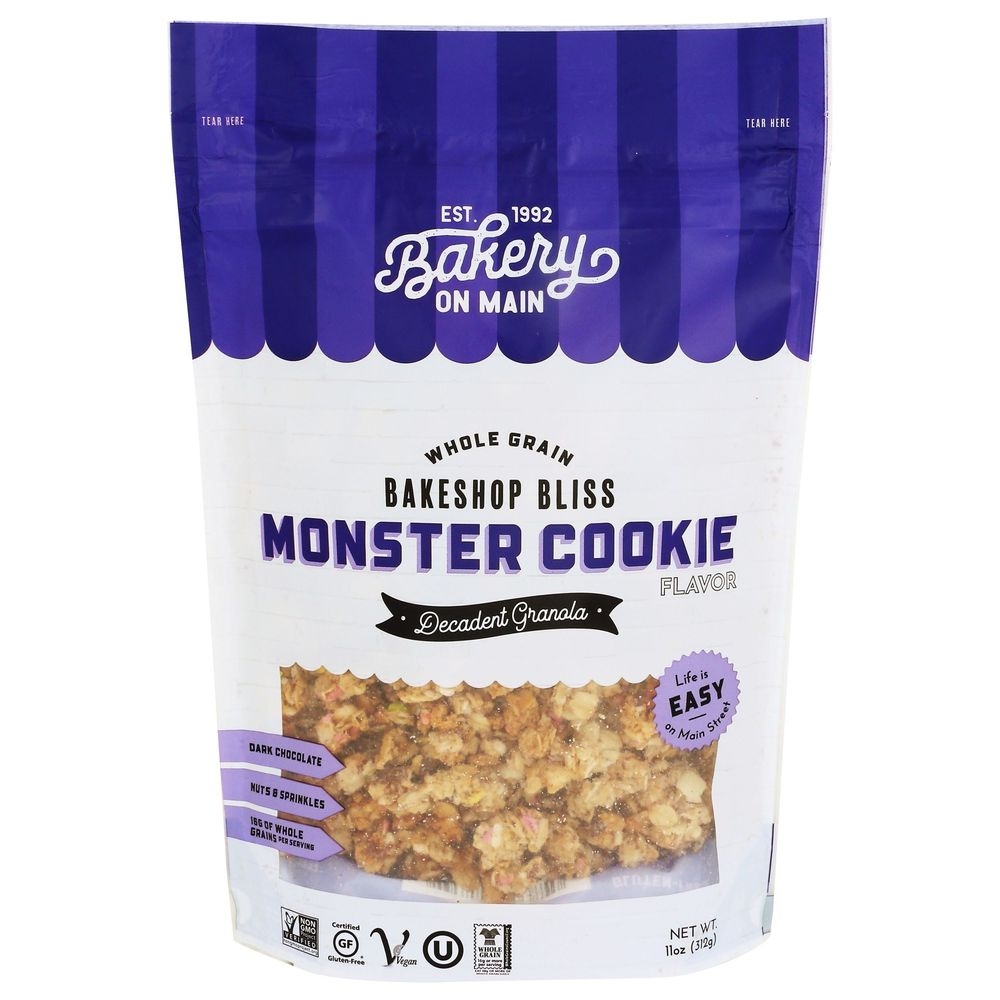 Bakery On Main Monster Cookie Granola, 11 Ounce -- 6 per case
