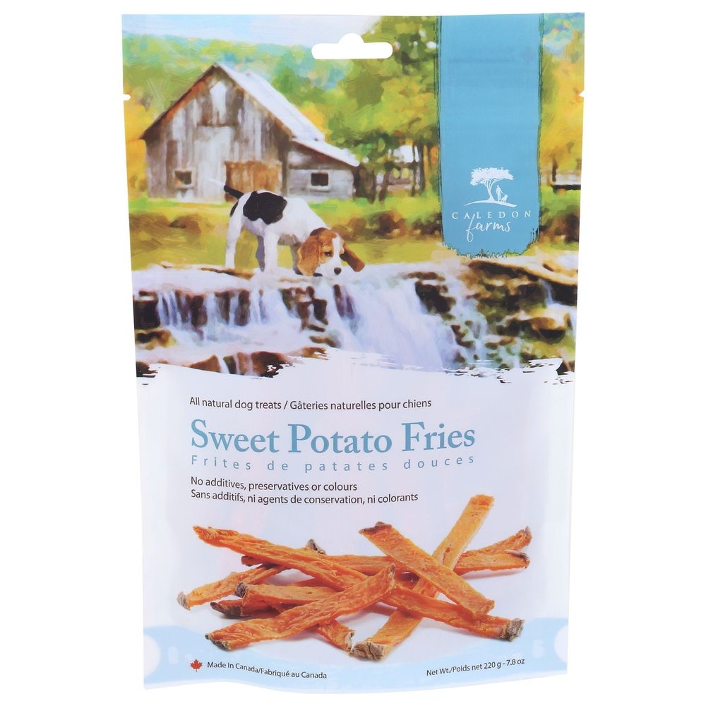Caledon Farms Sweet Potato Fries Dog Treats, 7.8 Ounce -- 4 per case