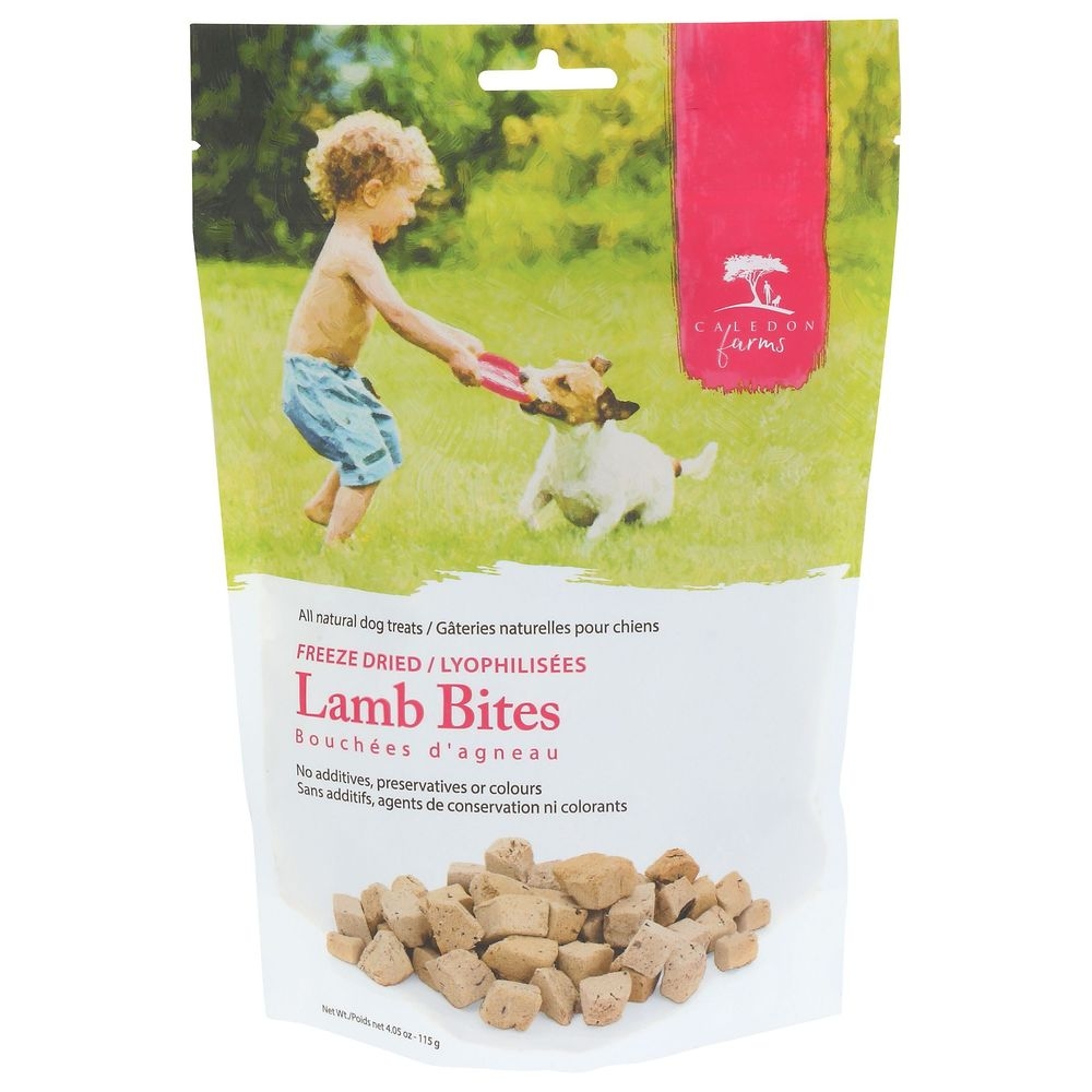 Caledon Farms Freeze Dried Lamb Bites Dog Treats, 4.05 Ounce -- 6 per case