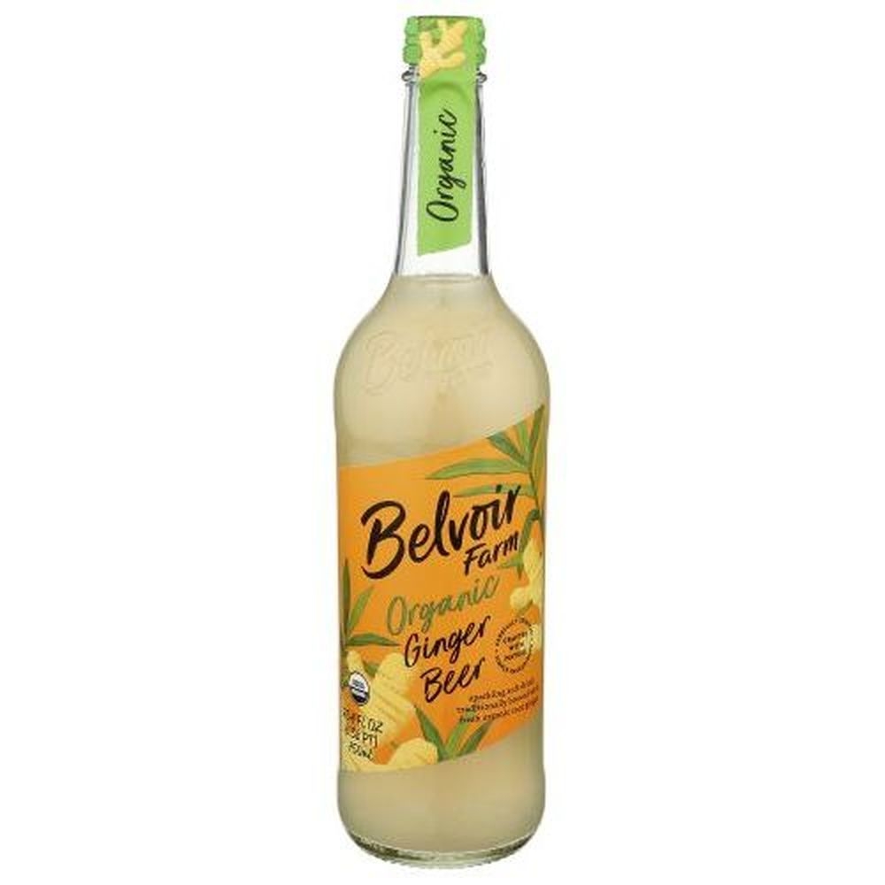 Belvoir Organic Ginger Beer Beverage, 25.4 Fluid Ounce -- 6 per case