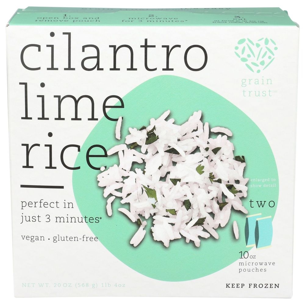 Grain Trust Cilantro Lime Rice, 20 Ounce -- 8 per case