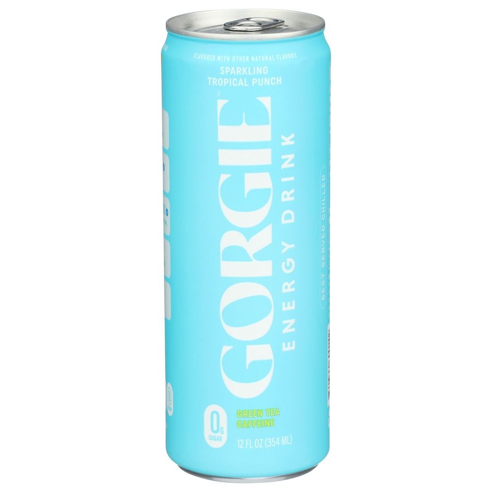 Gorgie Paradise Punch Sparkling Energy Drink, 12 Fluid Ounce -- 12 per case