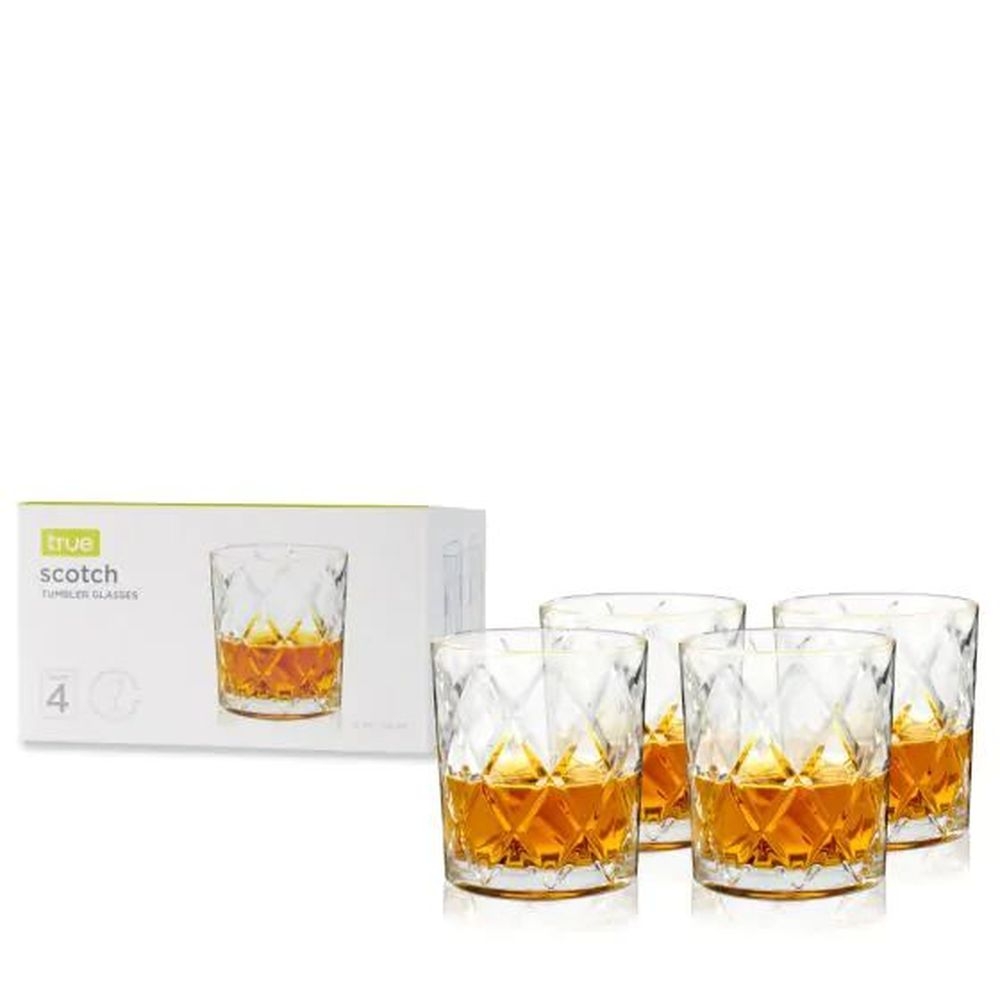 True Scotch Glasses, 4 count -- 4 per case