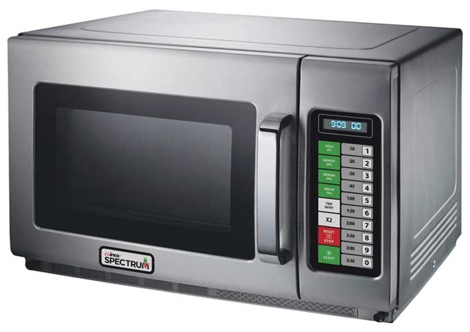 Winco Spectrum 2100 Watts Touch Control Microwave, 1.2 cubic feet -- 1 set