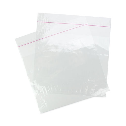 Fantapak Clear 1.25 mil Sandwich Bag with Resealable Tape Closure, 10 x 8 inch -- 1000 per case