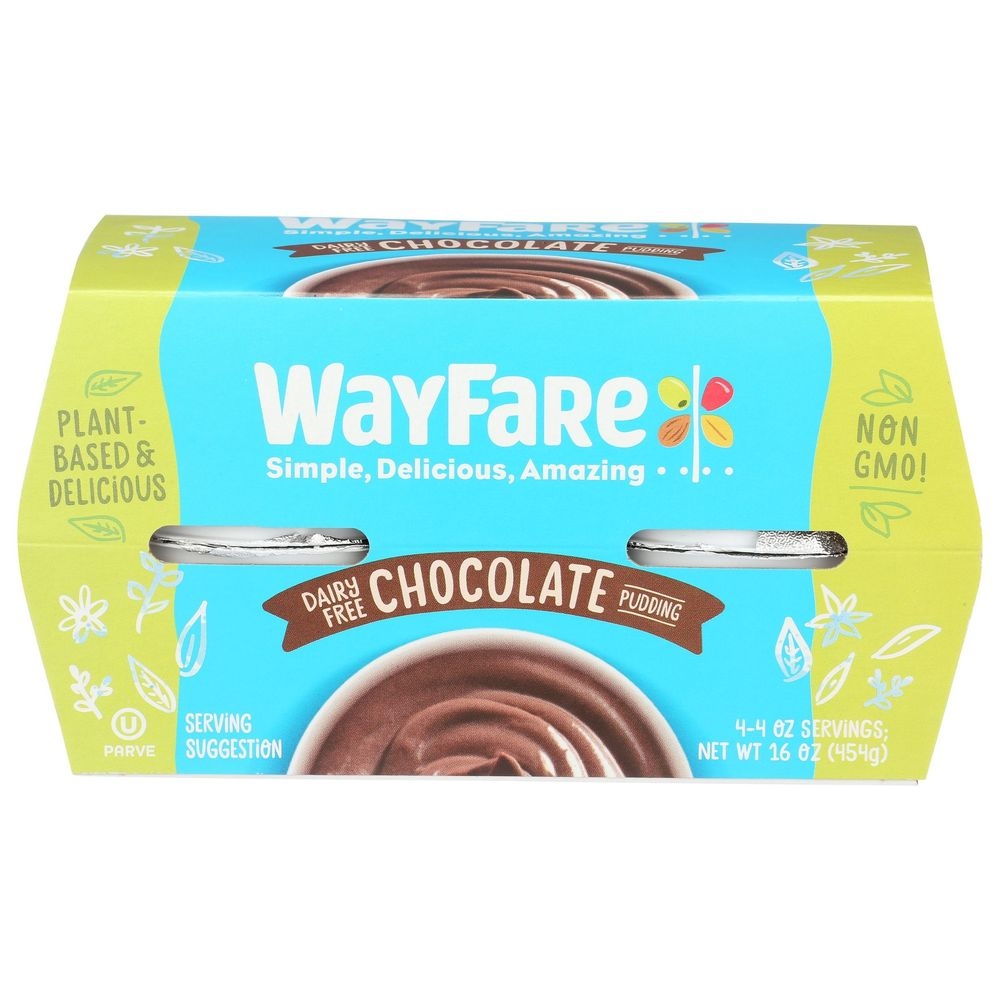 Wayfare Chocolate Pudding, 4 Ounce -- 4 per case