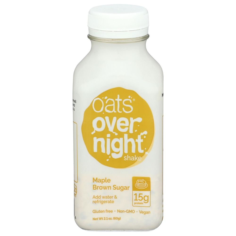 Oats Overnight Maple Brown Sugar Shake, 2.2 Ounce -- 10 per case