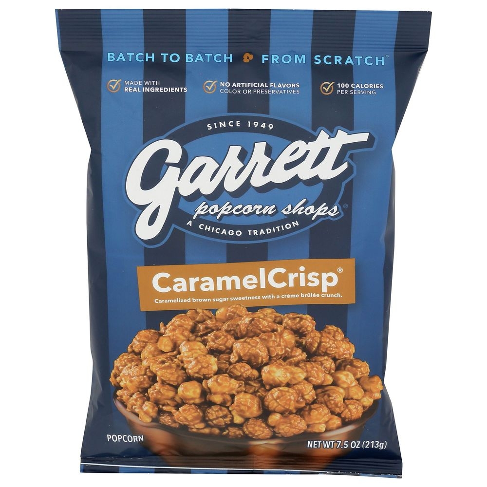 Garrett CaramelCrisp Popcorn, 7.5 Ounce -- 12 per case