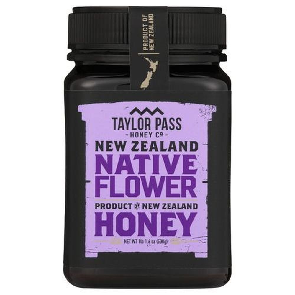 Taylor Pass Honey Native Flower Honey, 500 Gram -- 6 per case