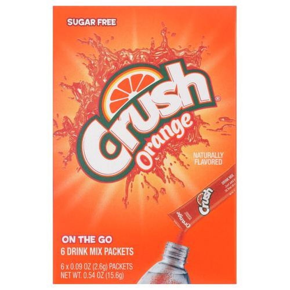 Crush Orange Powder Drink Mix, 0.54 Ounce -- 12 per case