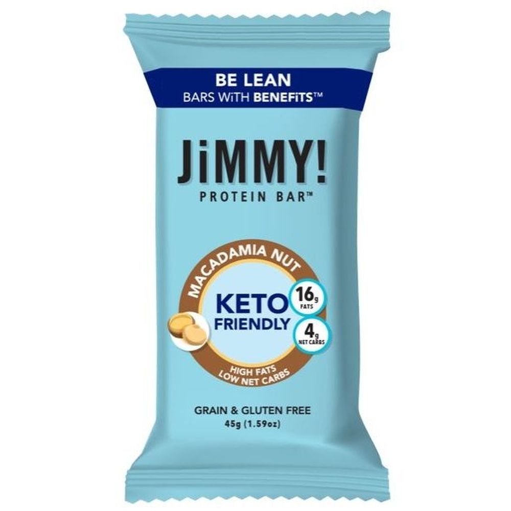 Jimmy Keto Macadamia Nut Protein Bar, 1.66 Ounce -- 12 per case