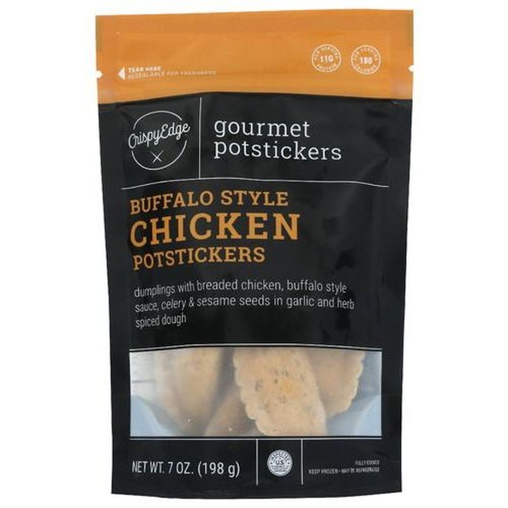 Crispy Edge Buffalo Style Chicken Potstickers, 7 Ounce -- 8 per case