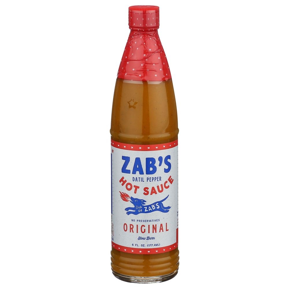 Zabs Original Datil Pepper Hot Sauce, 6 Fluid Ounce -- 6 per case