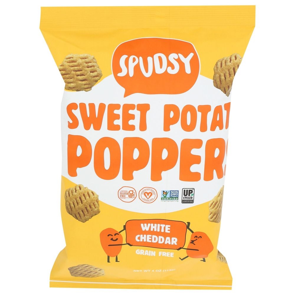Spudsy White Cheddar Sweet Potato Popper, 4 Ounce -- 9 per case
