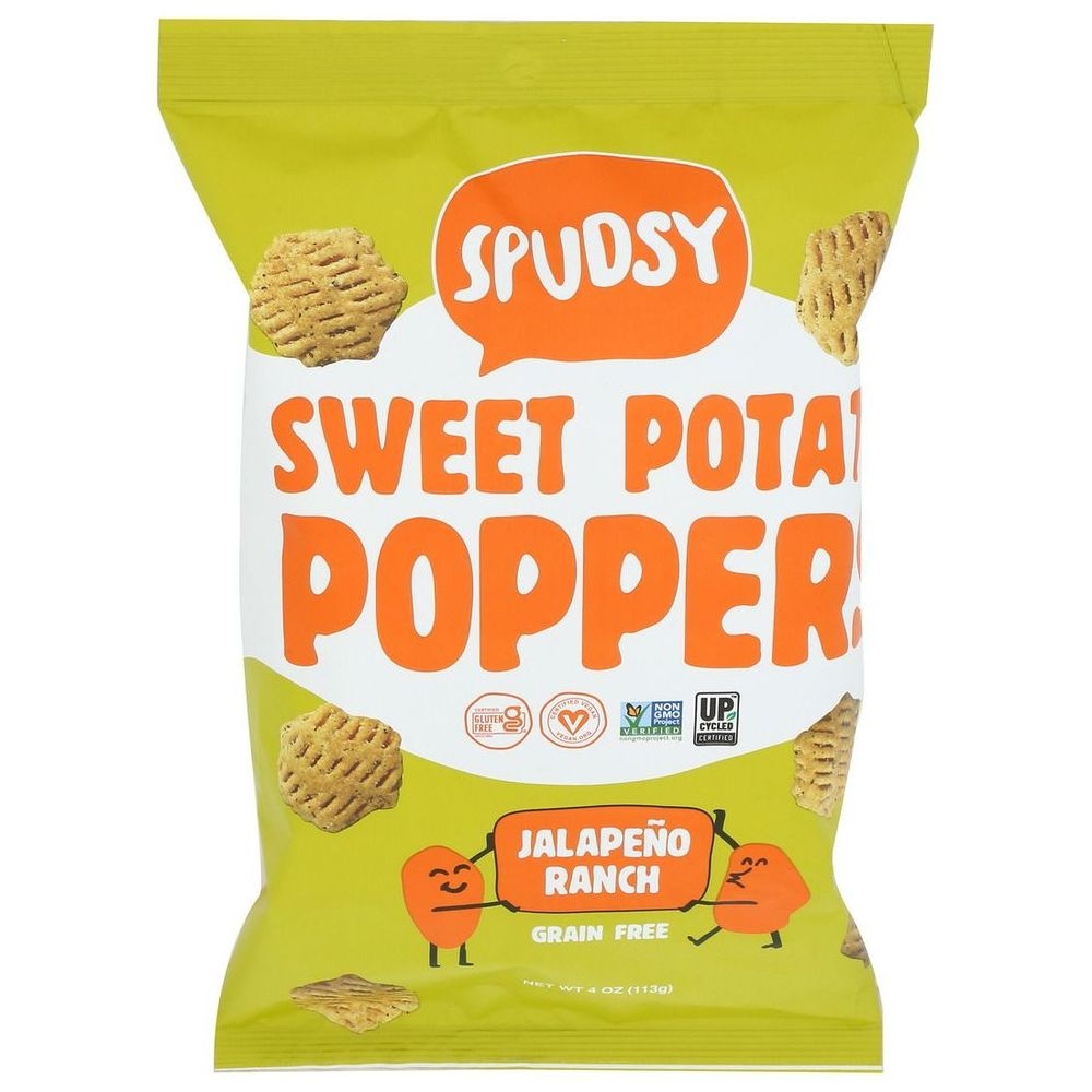 Spudsy Jalapeno Ranch Sweet Potato Poppers, 4 Ounce -- 9 per case
