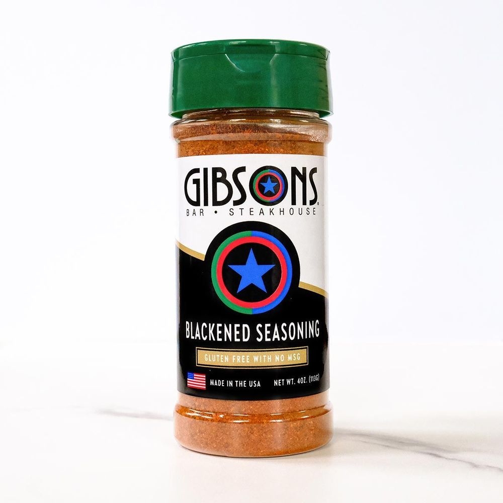 Gibsons Steakhouse Blackened Seasoning, 4 Ounce -- 12 per case