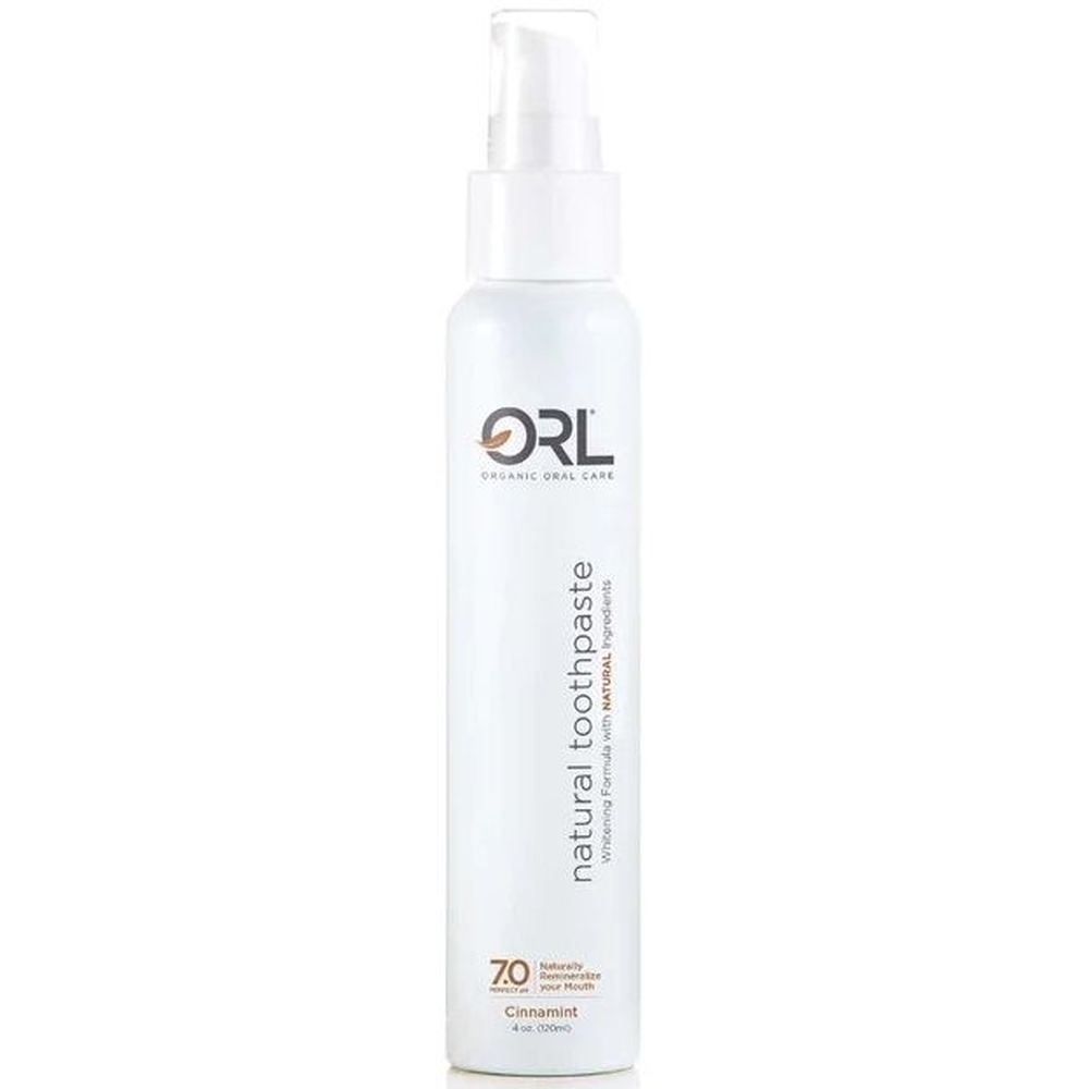 ORL Cinnamint Fluoride Free Toothpaste with Hydroxyapatite, 4 Ounce