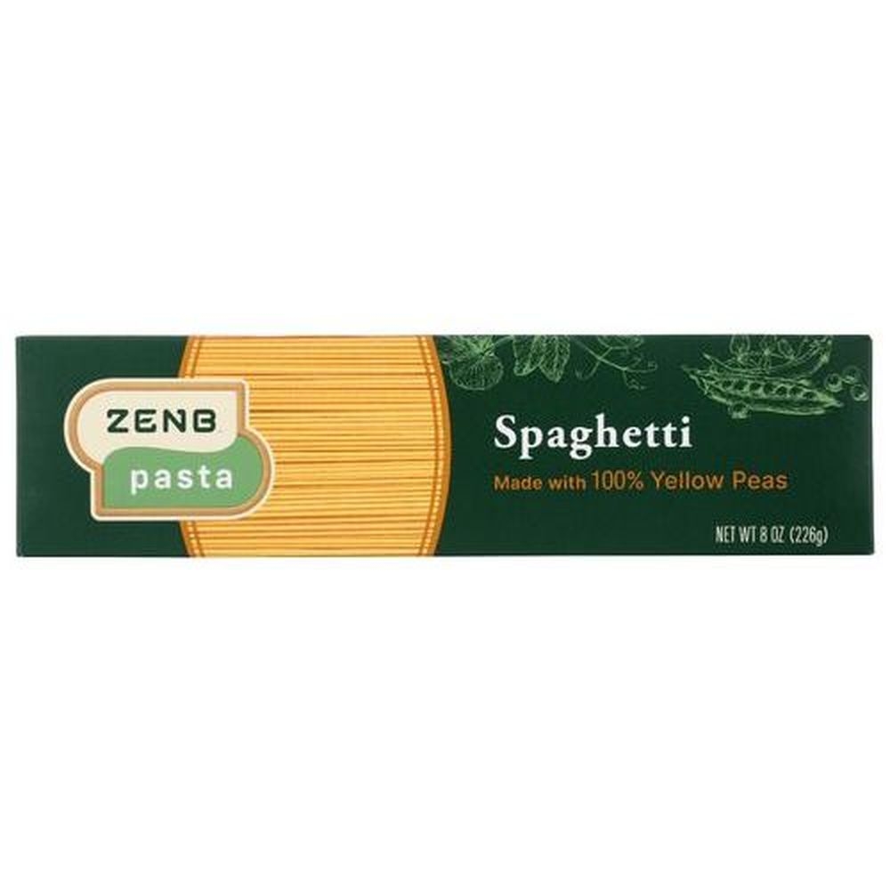 Zenb Yellow Pea Spaghetti Pasta, 8 Ounce -- 12 per case
