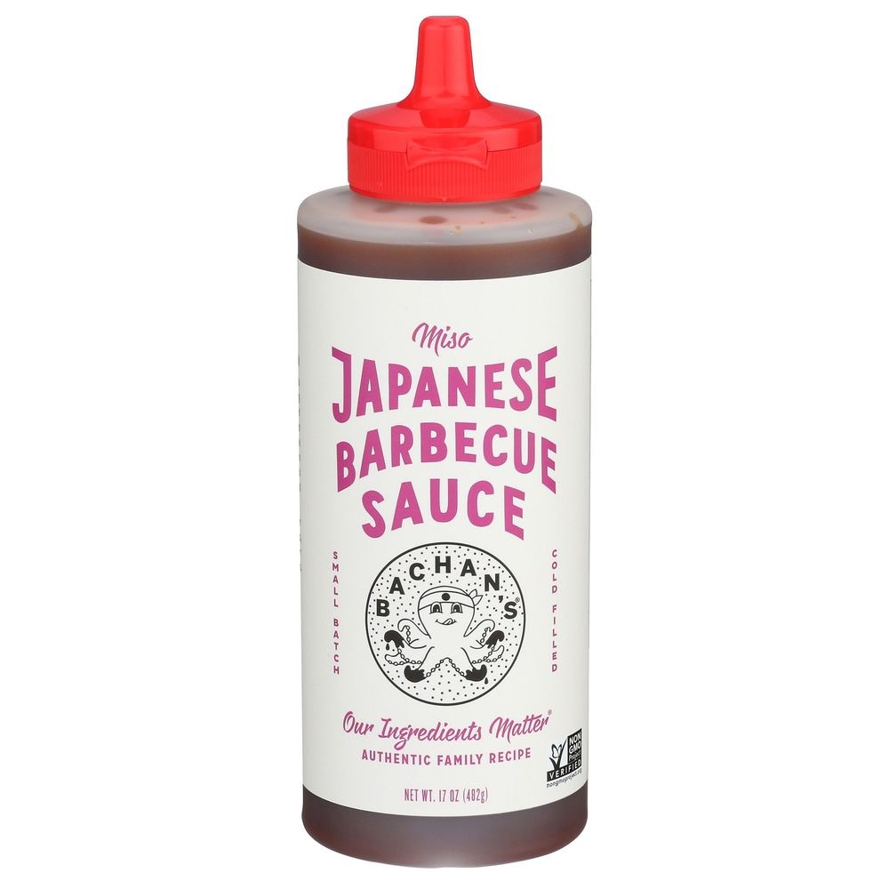 Bachans Miso Japanese Barbecue Sauce, 17 Fluid Ounce -- 6 per case