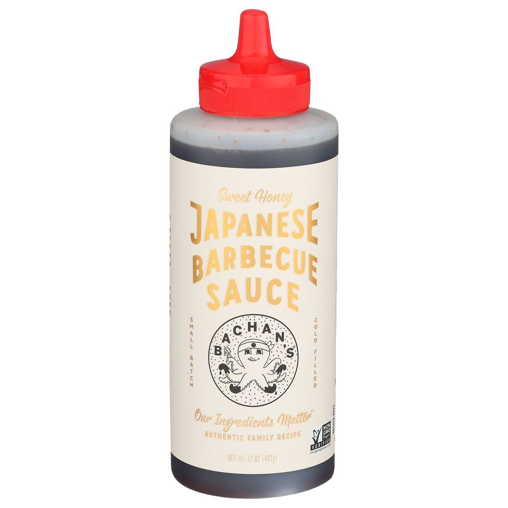 Bachans Sweet Honey Japanese Barbecue Sauce, 17 Fluid Ounce -- 6 per case